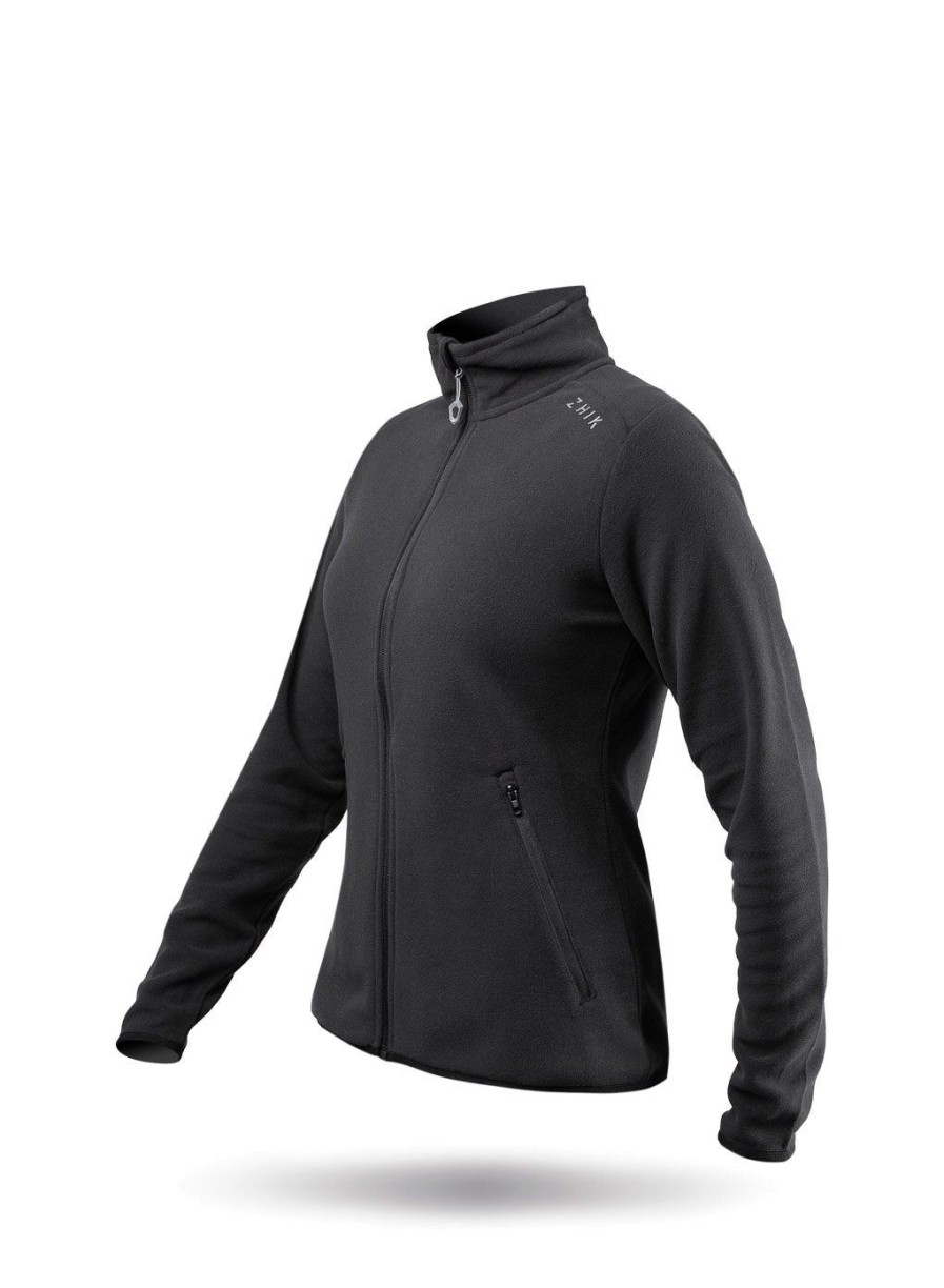 Zhik Womens Black Full Zip Fleece Jacket | Fleeces