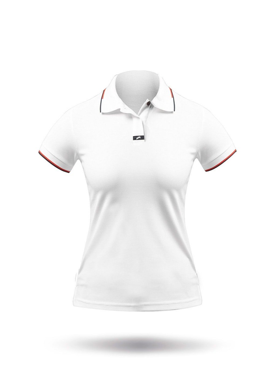 Zhik Womens Elite Polo - White | Polos