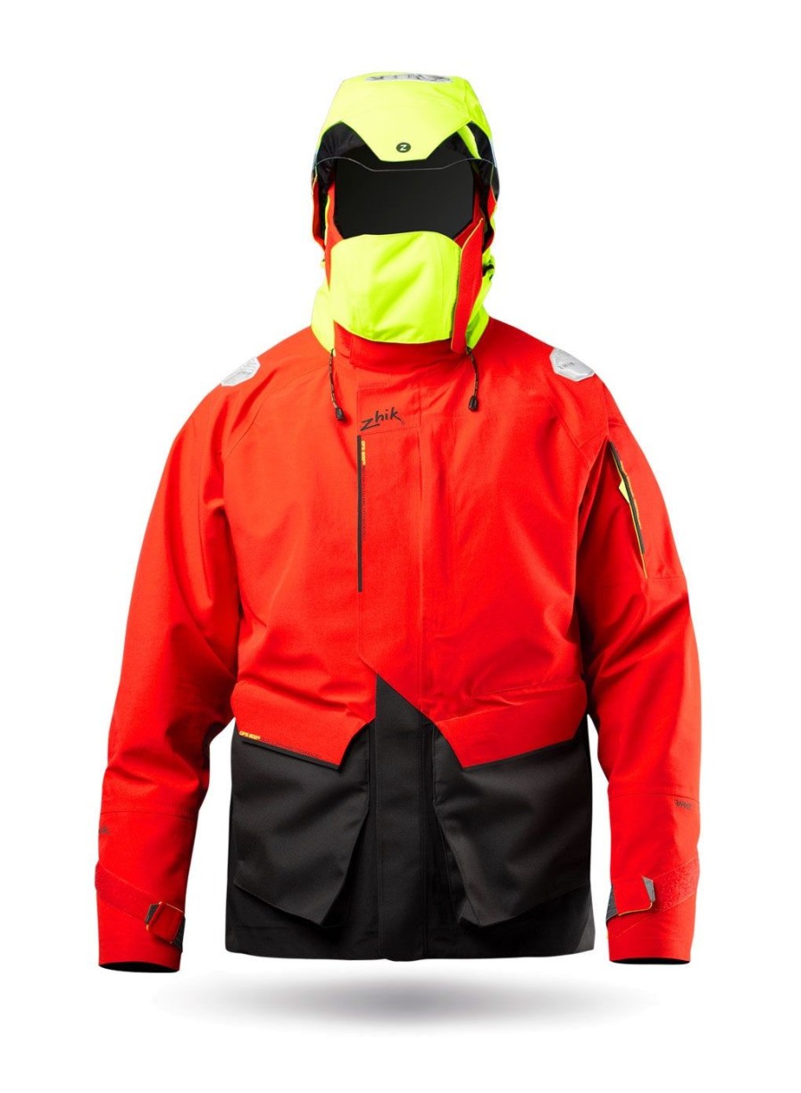 Zhik Flame Red Ofs800 Jacket | Waterproof