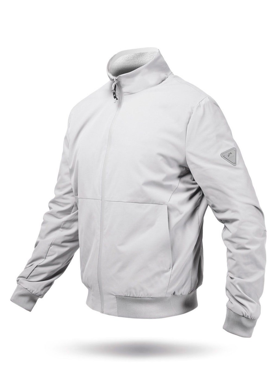 Zhik Mens Flight Jacket - Platinum | Jackets