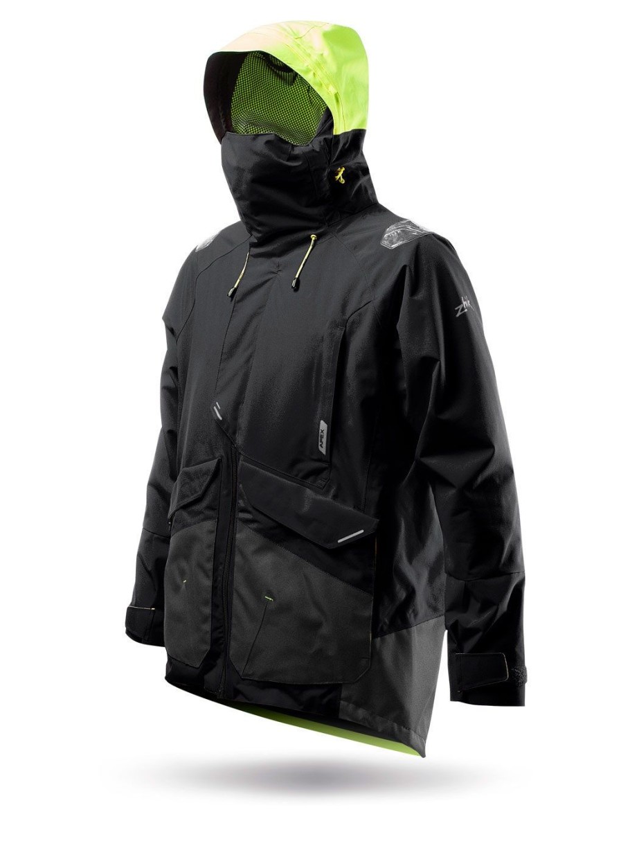 Zhik Mens Black Ofs700 Jacket | Offshore