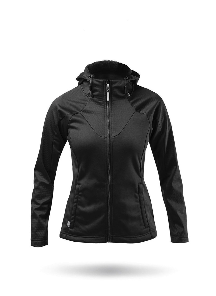 Zhik Womens Tech Hoodie - Black | Fleece