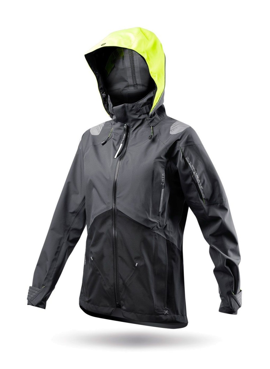 Zhik Womens Anthracite Cst500 Jacket | Waterproof