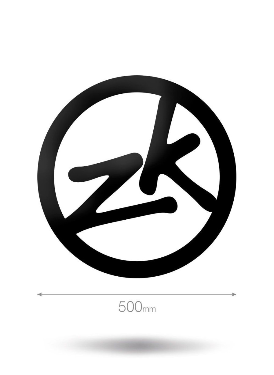 Zhik 500Mm Circle Zk Vinyl Sticker | Accessories