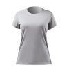 Zhik Womens Uvactive Short Sleeve Top - Grey | Wicking Uv Tops