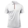 Zhik Mens Uvactive Zip Sports Polo - White | Polos