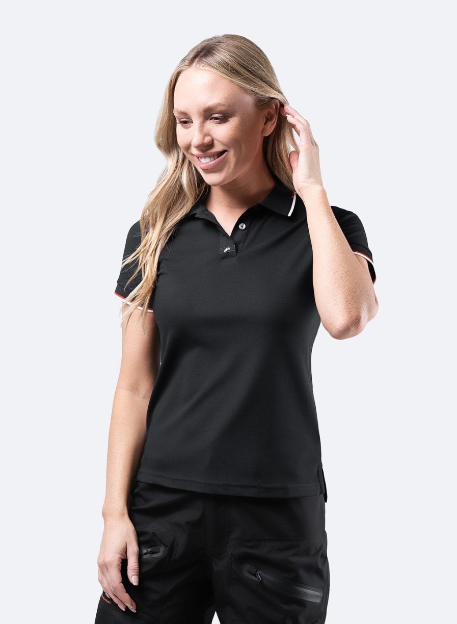 Zhik Womens Elite Polo - Black | Polos