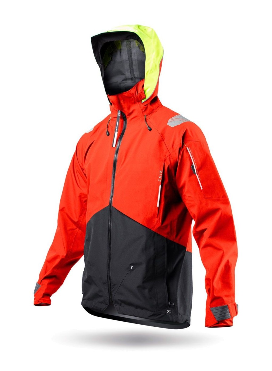 Zhik Mens Flame Red Cst500 Jacket | Coastal