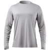 Zhik Mens Uvactive Long Sleeve Top - Grey | Sun Protection Tops