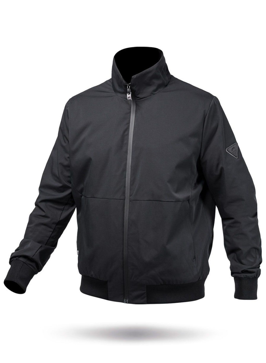 Zhik Mens Flight Jacket - Black | Softshell