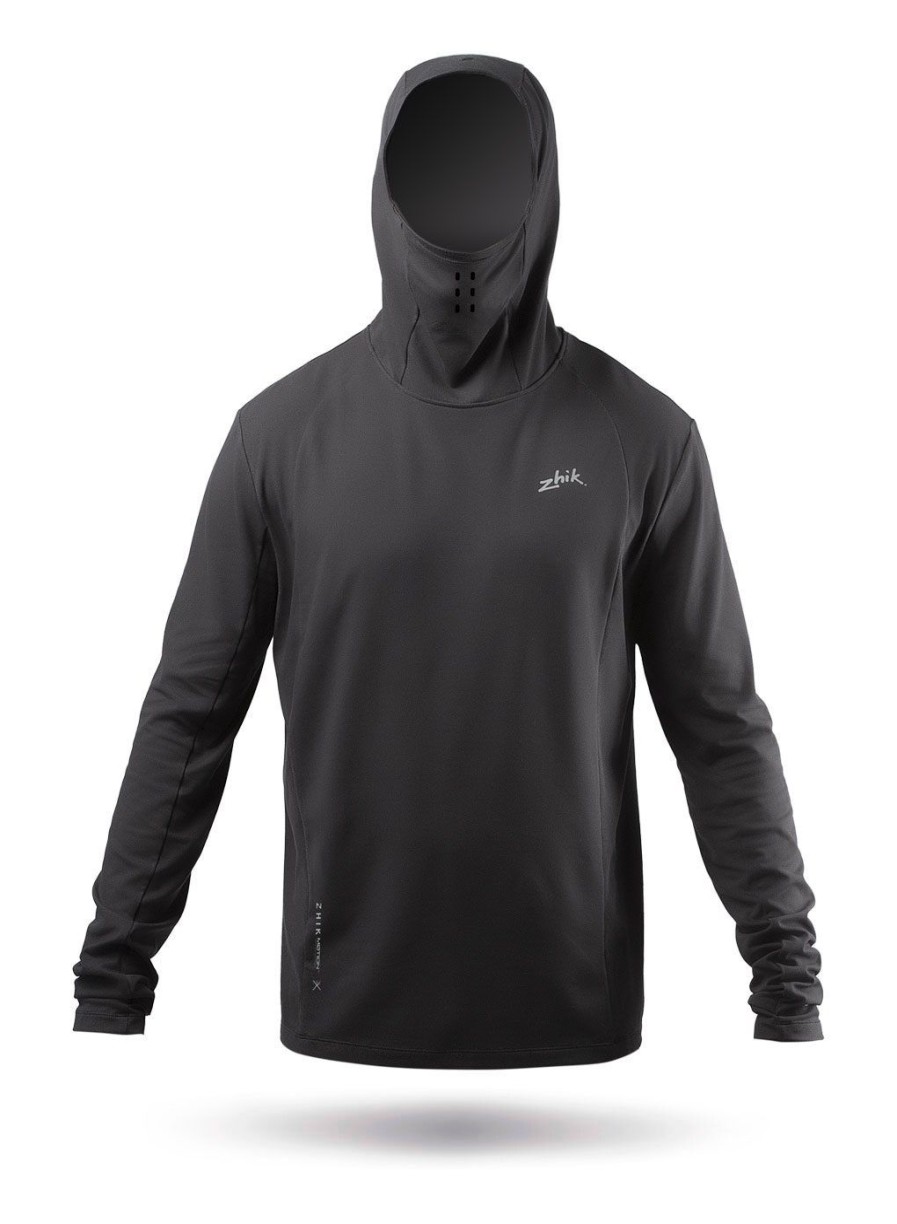 Zhik Mens Black Zhikmotion Hooded Top | Midlayers