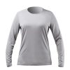 Zhik Womens Uvactive Long Sleeve Top - Grey | Sun Protection Tops