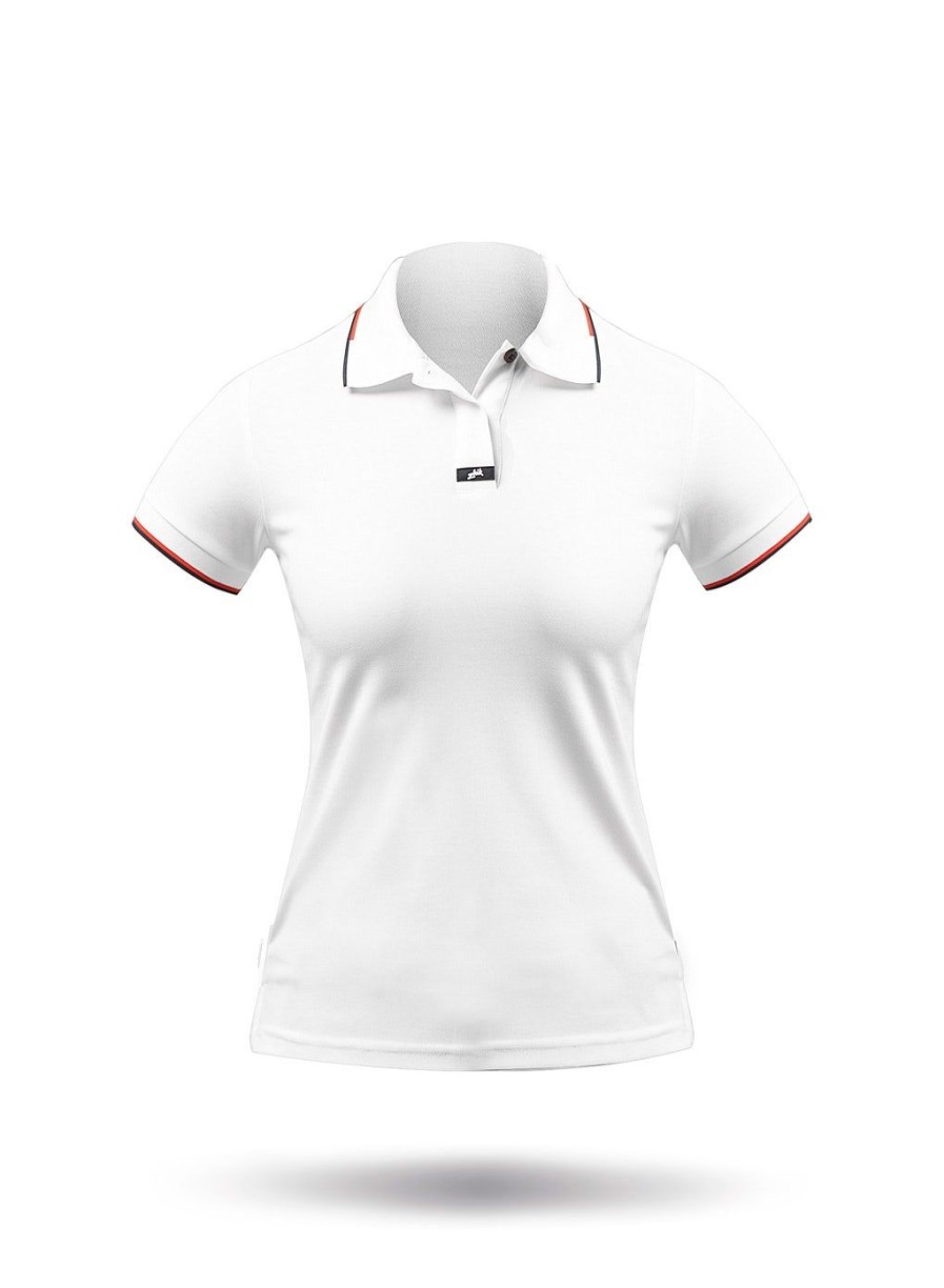 Zhik Womens Elite Polo - White | Sun Protection Tops