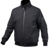 Zhik Mens Flight Jacket - Black | Fleece