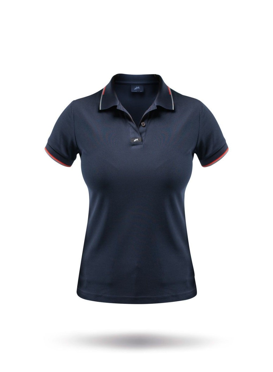 Zhik Womens Elite Polo - Navy | Polos