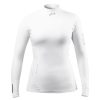 Zhik Womens White Eco Spandex Long Sleeve Top | Hot Conditions