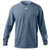 Zhik Mens Long Sleeve Xwr Top - Cool Grey | Sun Protection Tops