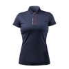 Zhik Womens Uvactive Zip Sports Polo - Navy | Polos