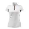 Zhik Womens Uvactive Zip Sports Polo - White | Polos