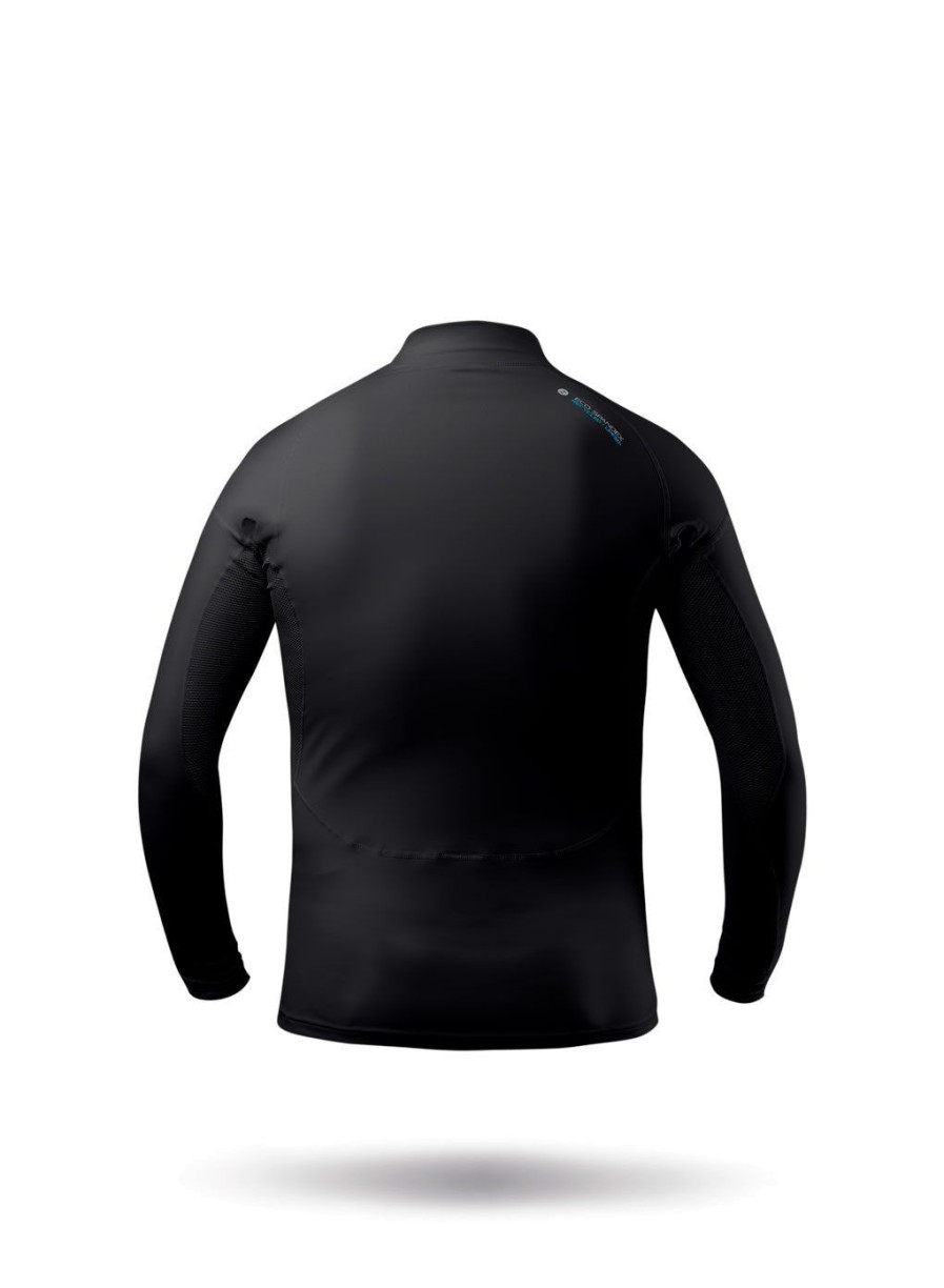 Zhik Junior Black Eco Spandex Long Sleeve Top | Sun Protection