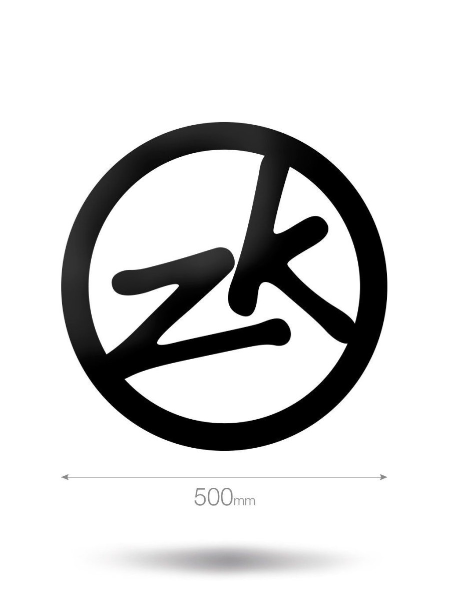 Zhik 500Mm Circle Zk Vinyl Sticker | Accessories