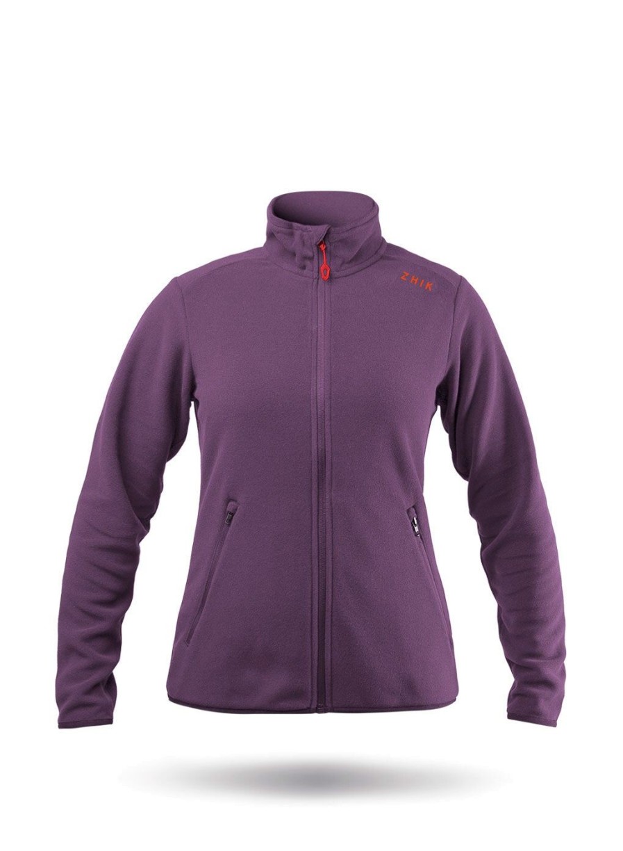 Zhik Womens Amethyst Full Zip Fleece Jacket | Midlayers