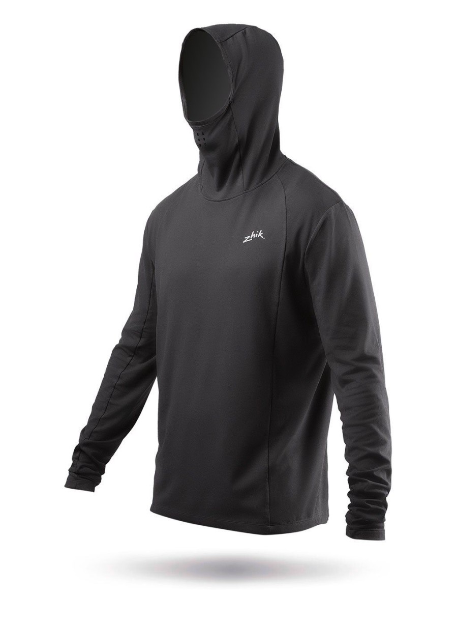 Zhik Mens Black Zhikmotion Hooded Top | Hoodies & Sweaters