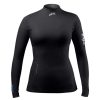 Zhik Womens Black Eco Spandex Long Sleeve Top | Sun Protection Tops