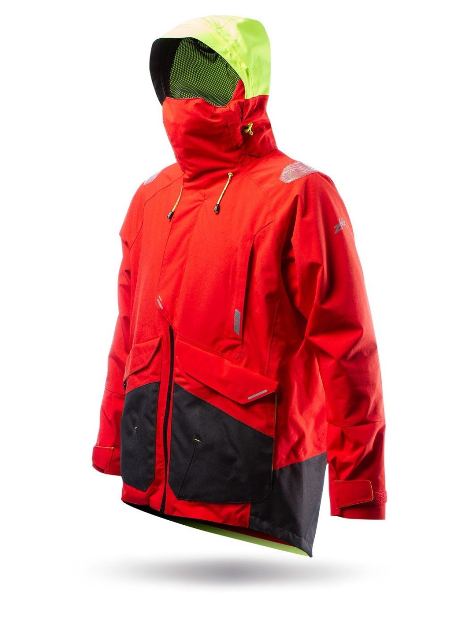 Zhik Mens Red Ofs700 Jacket | Coastal