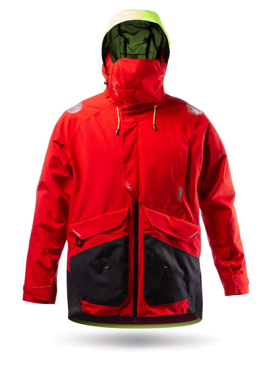 Zhik Mens Red Ofs700 Jacket | Offshore