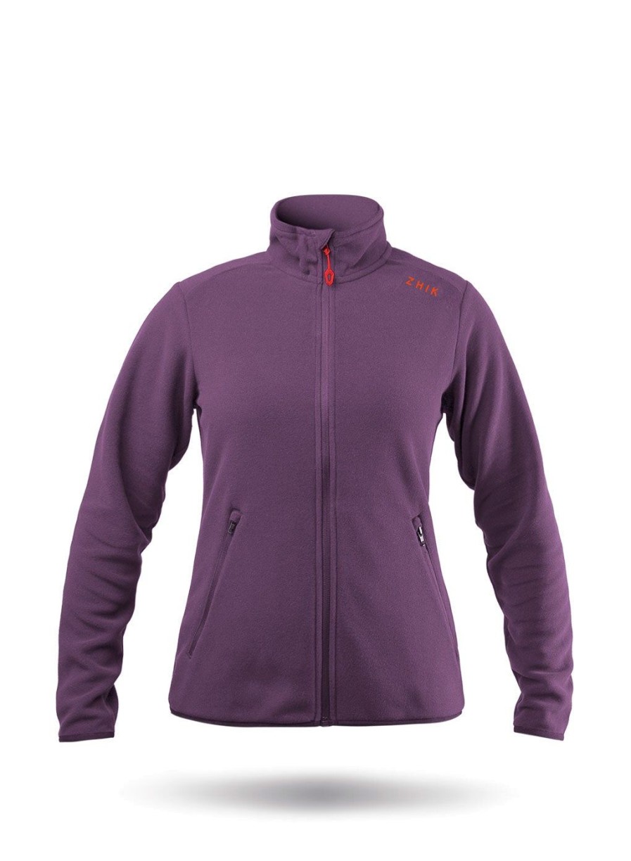 Zhik Womens Amethyst Full Zip Fleece Jacket | Fleeces