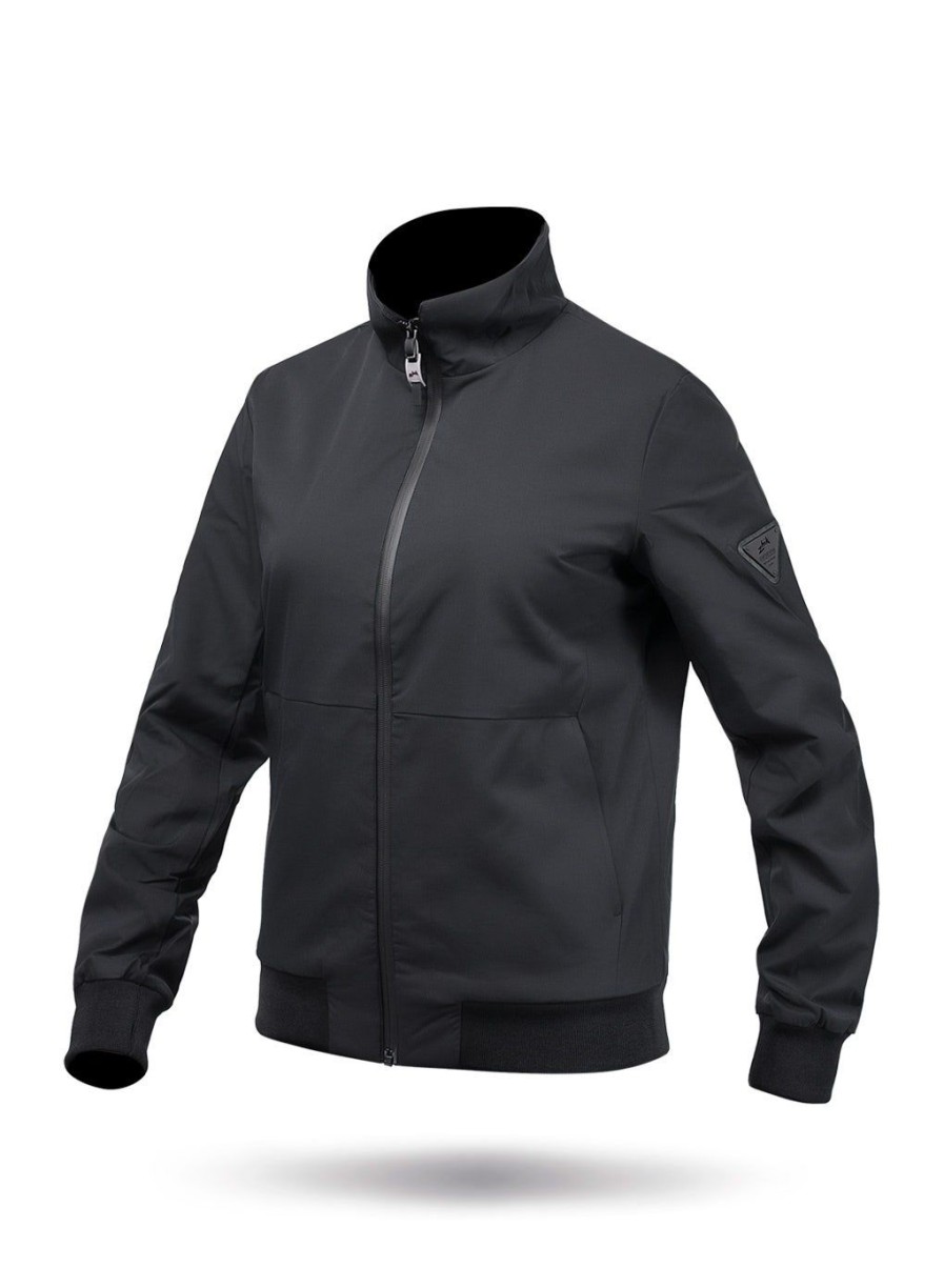 Zhik Womens Flight Jacket - Black | Softshell