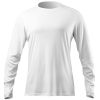 Zhik Mens Uvactive Long Sleeve Top - White | Sun Protection Tops