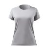 Zhik Womens Uvactive Short Sleeve Top - Grey | Sun Protection Tops