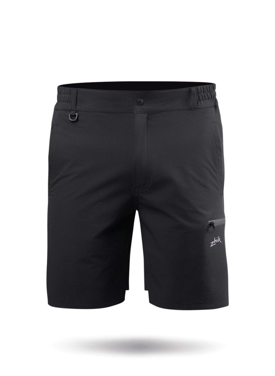 Zhik Mens Black Deck Shorts | Shorts & Pants