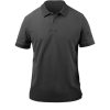 Zhik Mens Pima Cotton Polo - Charcoal | Polos